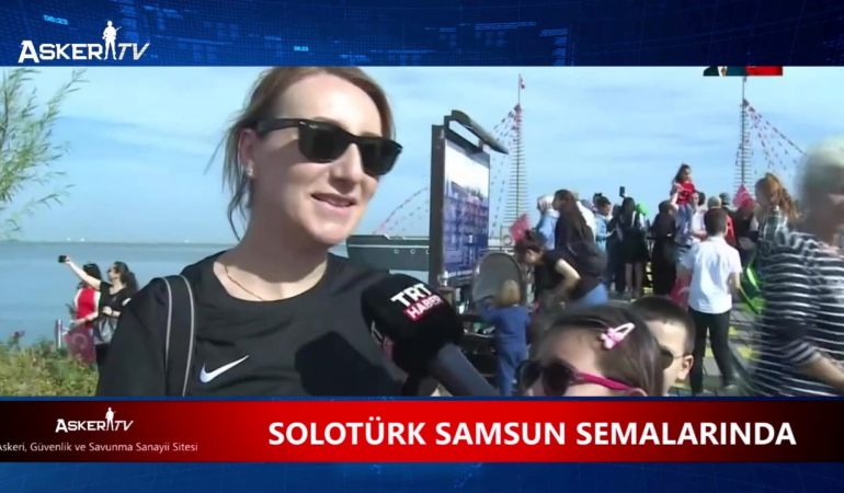 SOLOTÜRK SAMSUN SEMALARINDA