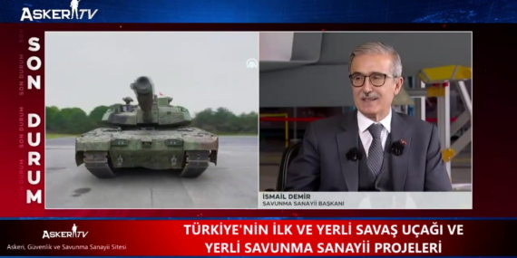 Türkiye’nin İlk ve Yerli Savaş Uçağı  Yerli Savunma Sanayii Projeleri
