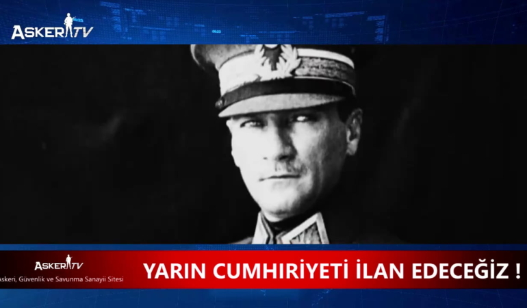 YARIN CUMHURİYETİ İLAN EDECEĞİZ!