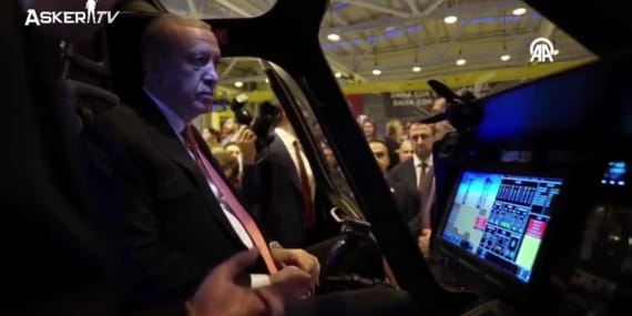 Cumhurbaşkanı Erdoğan, TUSAŞ Merkez Yerleşke’de T625 GÖKBEY Helikopteri Teslimat Töreni’ne katıldı