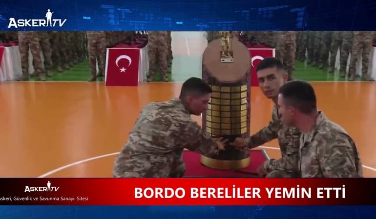 BORDO BERELİLER YEMİN ETTİ