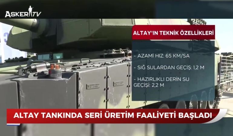 Altay Tankı: Türkiye’nin Yeni Nesil Ana Muharebe Gücü BMC Tesislerinde Seri Üretime Geçiyor