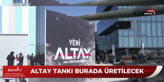 Altay Tankı ve Ankara’daki Yeni Fabrika: Seri Üretim Başlıyor