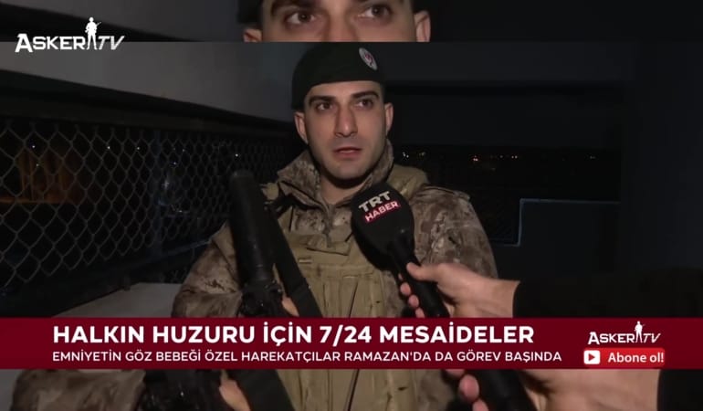 Iğdır’da Özel Harekat Polislerinin İlk İftarı: Görev Başında Ramazan Bereketi