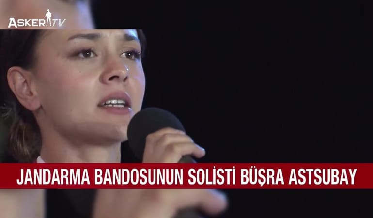 Jandarma Bandosunun Kadın Solisti: Büşra Bilge Demir