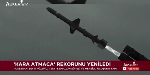 Kara Atmaca: Türkiye’nin En Uzun Menzilli Seyir Füzesi Rekor Kırdı
