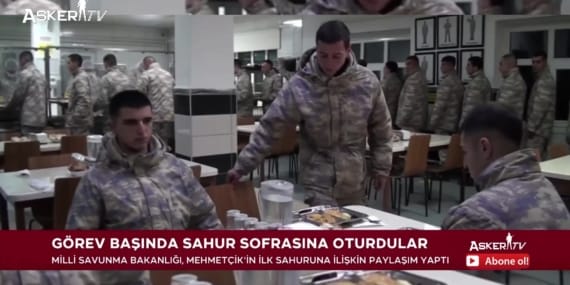 Mehmetçik’in Sahur Bereketi: Vatan İçin Dualar ve Görev Bilinci