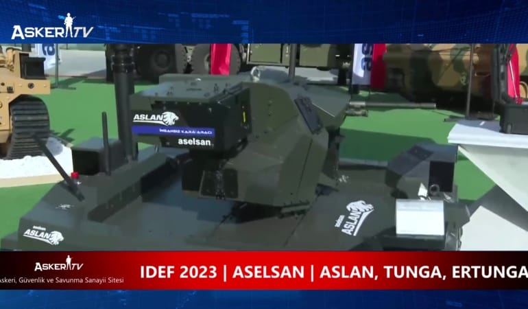 IDEF 2023 | ASELSAN | ASLAN, TUNGA, ERTUNGA