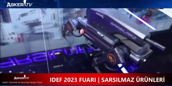 IDEF 2023 FUARI  SARSILMAZ ÜRÜNLERİ