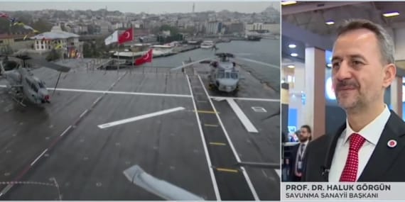 IDEF 2023 | SAVUNMAYA SANAYİİ BAŞKANI PROF. DR. HALUK GÖRGÜN RÖPORTAJI