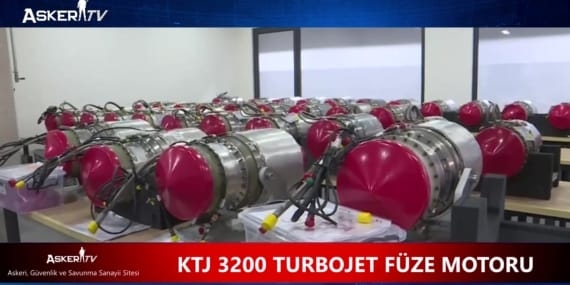 KTJ 3200 TURBOJET FÜZE MOTORU
