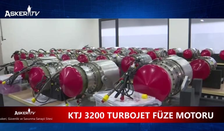 KTJ 3200 TURBOJET FÜZE MOTORU