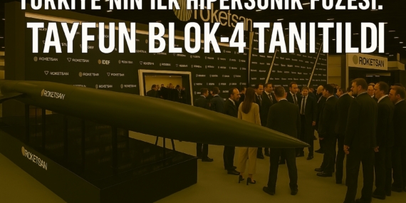 Türkiye’nin İlk Hipersonik Füzesi: Tayfun Blok 4 Tanıtıldı