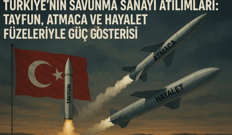 Türkiye’nin Savunma Sanayi Atılımları: Tayfun, Atmaca ve Hayalet Füzeleriyle Güç Gösterisi