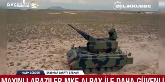 MKE’den Mayınlı Arazilere Yerli ve Milli Çözüm: ALPAY