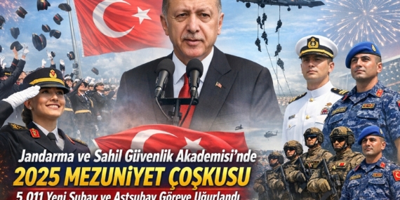 JSGA | Jandarma | JSGA 2024-2025 Eğitim Öğretim Yılı Subay ve Astsubay Mezuniyet Töreni