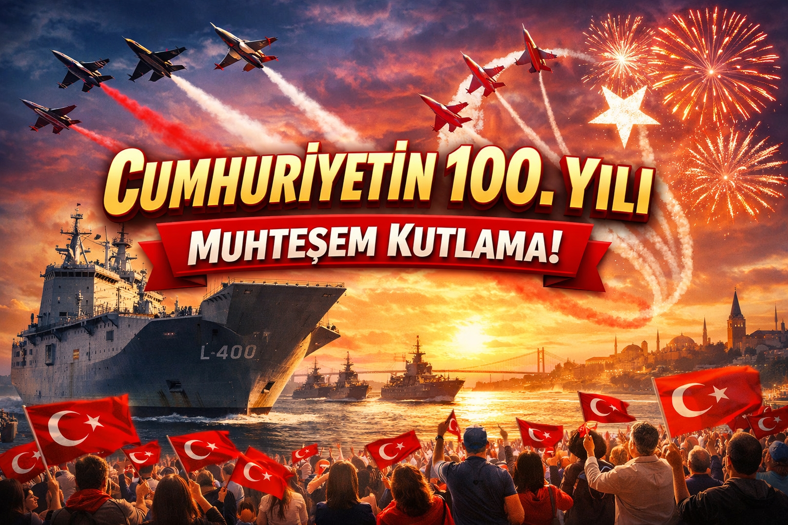 cumhuriyetin-100-yilinda-turkiye-tarihe-taniklik-etti-kara-deniz-ve-gokyuzunde-es-zamanli-buyuk-kutlama