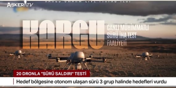 Polatlı’da Tarihi Test: 20’li Sürü İHA Gerçek Mühimmatla Hedefleri Vurdu