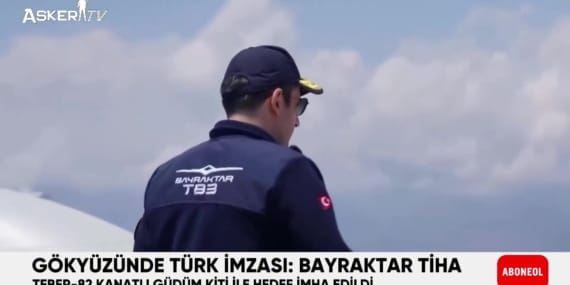AKINCI TİHA’dan Tam İsabet: TEBER-82 Güdüm Kitiyle Başarılı Test