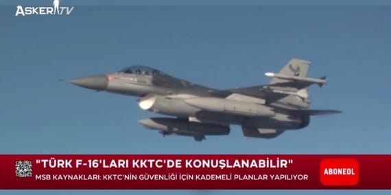 KKTC İçin Güvenlik Alarmı: F-16 Konuşlandırması