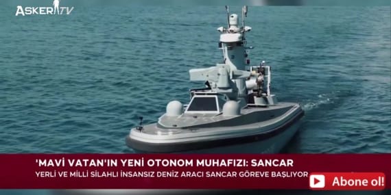 Mavi Vatan’ın Yeni Otonom Gücü: SANCAR SİDA Denizde Dengeleri Değiştirmeye Hazır