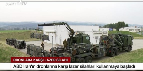 Pentagon’dan Düşük Maliyetli Çözüm: Lazer Silahları Drone Tehdidine Karşı Sahada