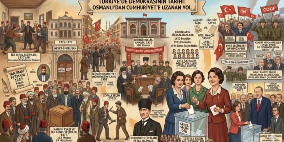 Türkiye’de Demokrasinin Tarihi: Osmanlı’dan Cumhuriyet’e Uzanan Yol