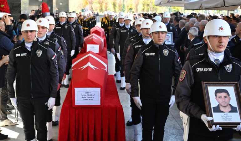 Ankara’da şehit polis ve eski Emniyet Genel Müdürleri için tören düzenlendi