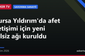Bursa Yıldırım'da afet iletişimi için yeni telsiz ağı kuruldu