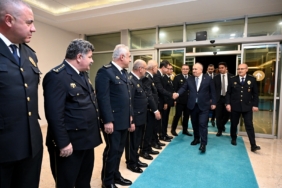 Emniyet Genel Müdürü Ali Fidan Antalya Emniyet Müdürlüğü'nü ziyaret etti