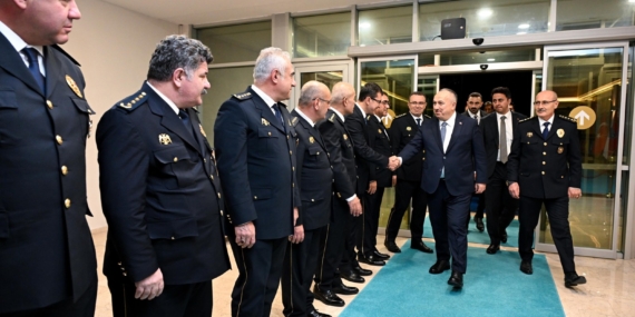 Emniyet Genel Müdürü Ali Fidan Antalya Emniyet Müdürlüğü’nü ziyaret etti