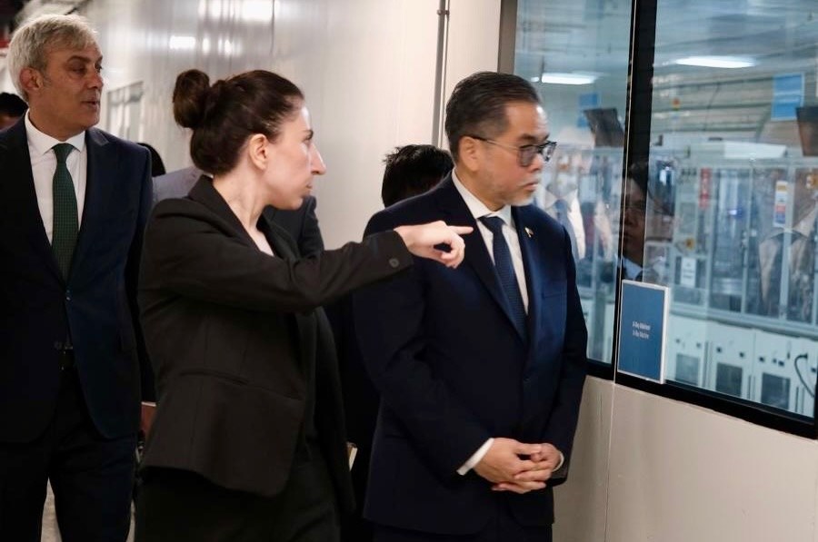 Filipinler Ankara Büyükelçisi Ascalon Jr., ASPİLSAN Enerji'yi ziyaret etti
