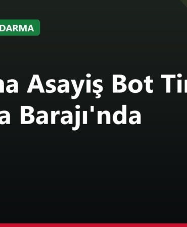 Jandarma Asayiş Bot Timi Karakaya Barajı'nda mesaide