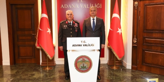 Jandarma Genel Komutanı Orgeneral Ali Çardakcı Adana’da incelemelerde bulundu