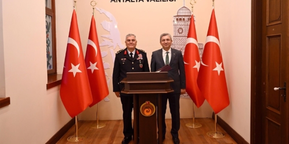 Jandarma Genel Komutanı Orgeneral Ali Çardakcı Antalya’da İncelemelerde Bulundu