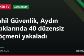 Sahil Güvenlik, Aydın açıklarında 40 düzensiz göçmeni yakaladı