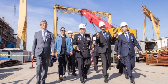 STM, Portekiz İçin İnşa Ettiği İkinci Lojistik Destek Gemisini Kızağa Koydu
