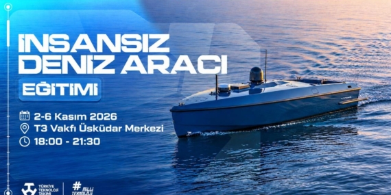 T3 İnsansız Deniz Aracı Eğitimleri İçin Başvurular Sürüyor